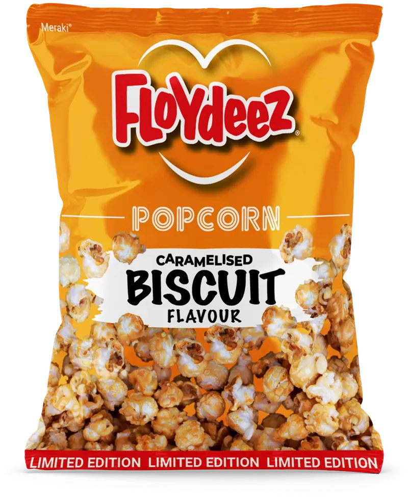 Floydeez Popcorn Caramelised Biscuit 60g pack