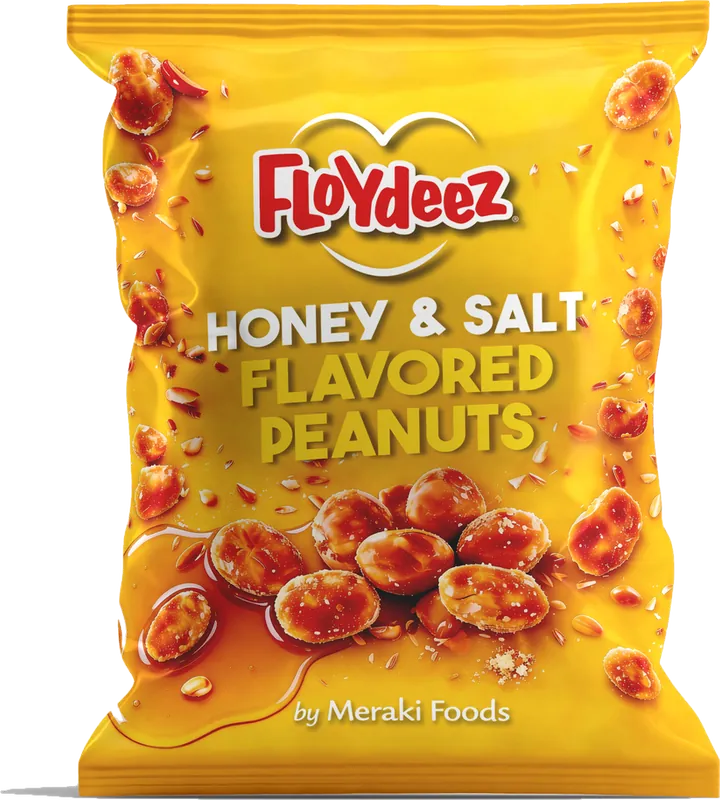 Floydeez Flavored Peanuts Honey & Salt 100g